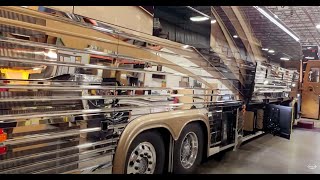 Custom Prevost Marathon X3 In Progress (1342). MMwM Ep.226