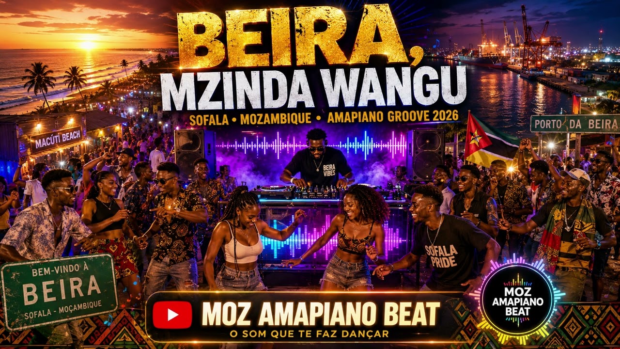 🔥 Beira Mzinda Wangu 🌊 | O Hino de Sofala | Amapiano Mozambique 2026