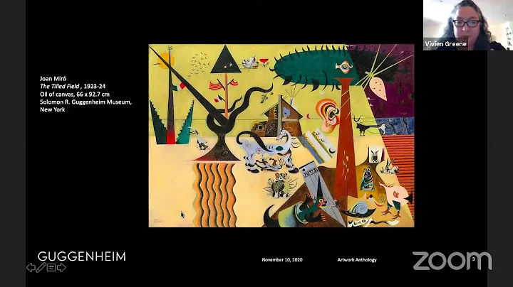 Artwork Anthology: Joan Mir, The Tilled Field (192...