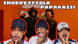 SHOBOY ft FOLA - PAPARAZZI [ OFFICIAL MUSIC VIDEO] REACTION VIDEO 