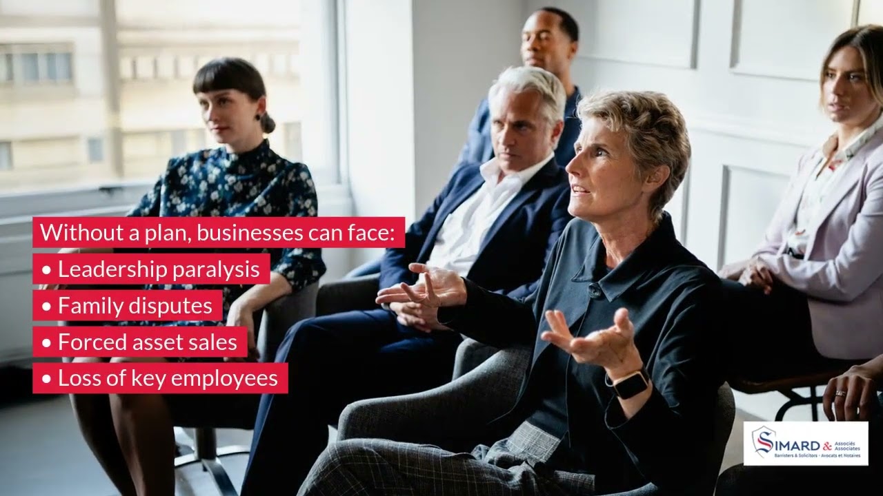 What happens to your business if you’re no longer there to lead it?