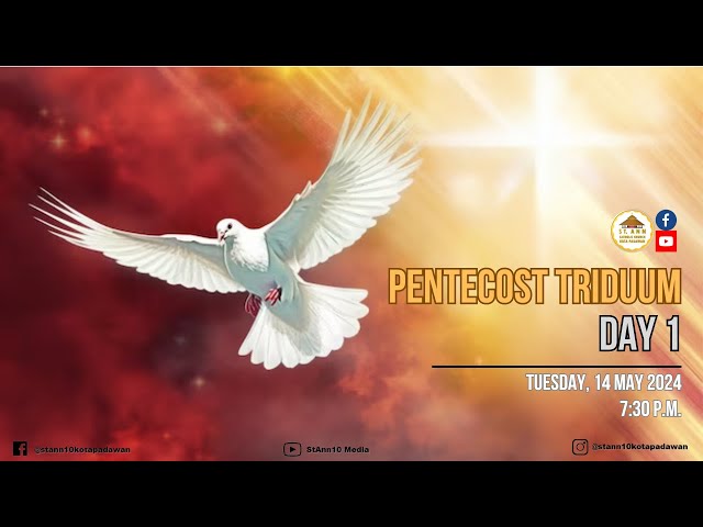 Pentecost Triduum | Mass Day 1, 2024 class=