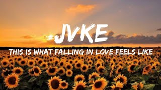 JVKE - this is what falling in love feels like (Lyrics)