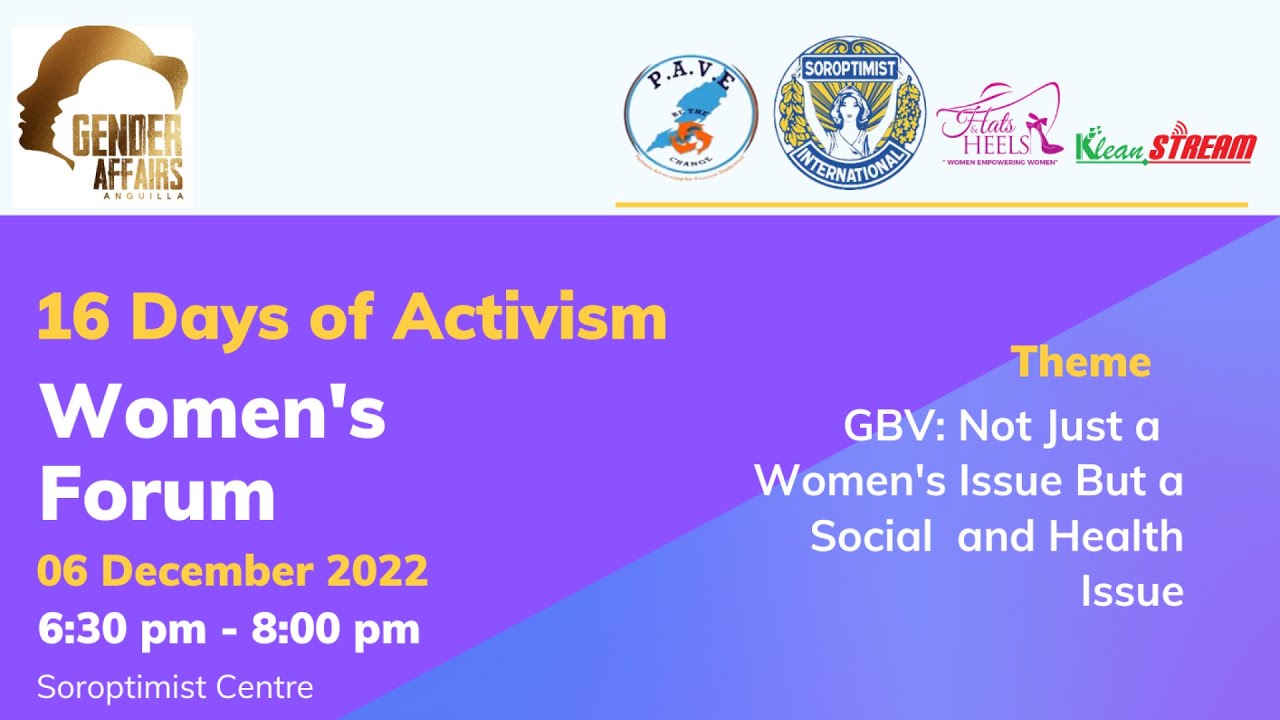 WOMEN'S FORUM || Gender Based Violence || December 6th 2022