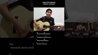 Kunci Gitar Gdanang Seventeen  Kemarin kuncigitardanlirik