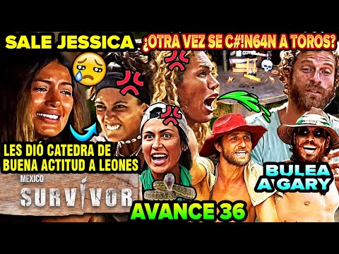 SALE JESSICA 😔 AARÓN🤡 BULLYNG A GARI ¿OTRA VEZ C#¡N64N A TOROS? cap35 survivor México 2023 Avance 36