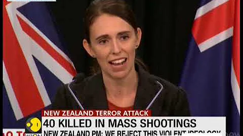 40 killed in New Zealand mass shooting, 4 suspects detained