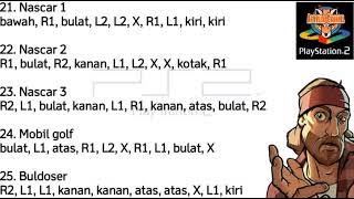 Kode gta ps2 lengkap