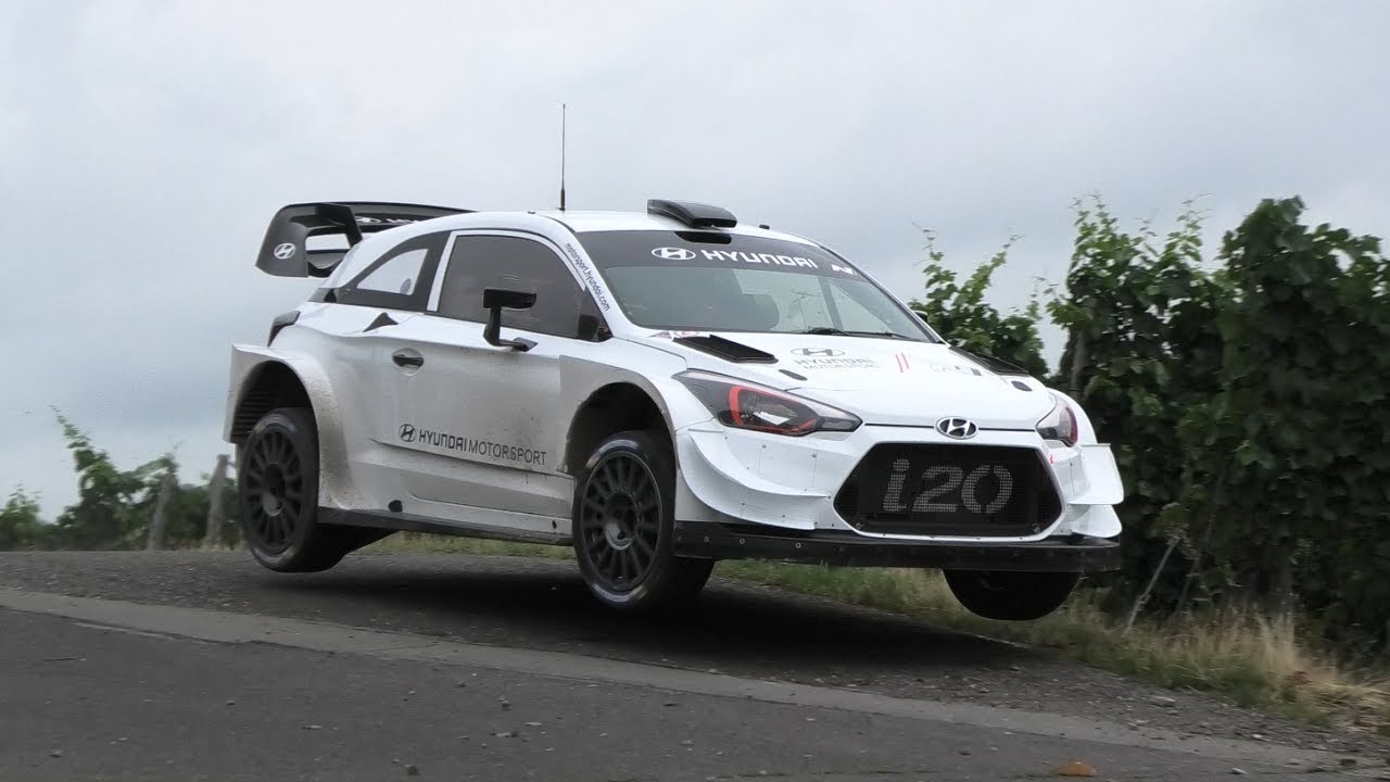Hyundai I Wrc Dani Sordo Test Adac Rallye Deutschland 19 Youtube