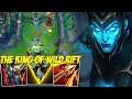 The king of wild rift picks kalista easy to carry