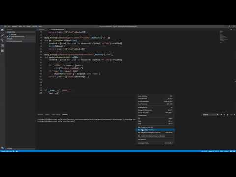 #6 Python WebServices   Update Specific Student Detail