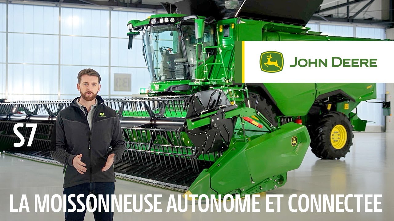 Nouvelle JOHN DEERE S7 : une nouvelle ère pour l’automatisation des moissonneuses-batteuses