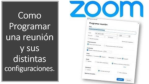 Programar reunión por Zoom y subir el enlace a la plataforma MOODLE