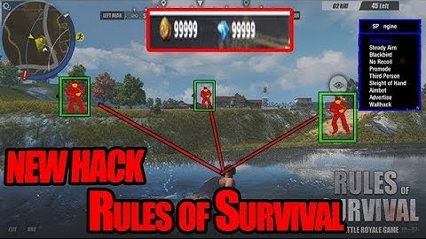 RULES OF SURVİVAL GÜNCEL HACK  DWXM VIP Hack v1.7    FİX YEME TEHLİKESİ YOK BAN YEME TEHLİKESİ YOK