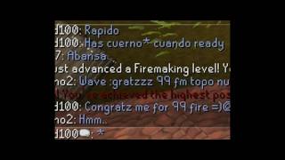 {RuneScape} Freeblood100 ~ 99 Firemaking ~