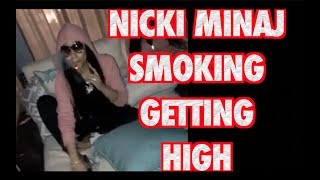 Nicki Minaj Getting High With Friends