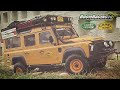 Rc 110 scale  brx02 boomracing first run  tkck land rover defender d110 camel trophy  10122022