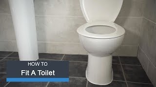 Wickes How To Fit a Toilet