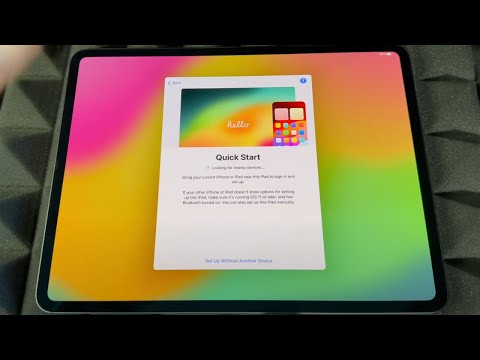 Should you use Quick Start to Set Up new iPad? - YouTube