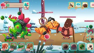 Dino Bash all levels max #74 gameplay walkthrough part 71