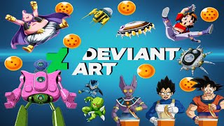 Deviant art Dragon Ball Z (reaction and commentary)￼￼