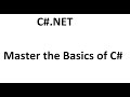 c# introduction Hindi | Master the Basics of C# programming language