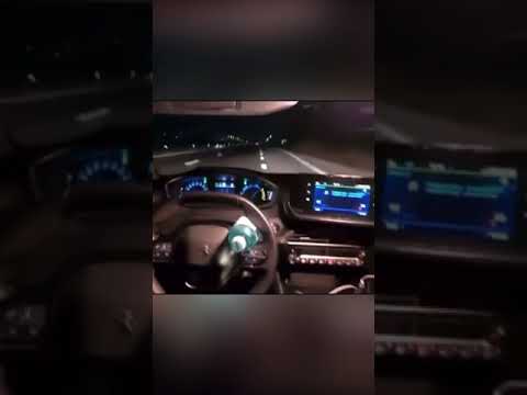 Şerit Takip Sistemi Kaza Anı 🚘 Lane Tracking System Accident ⚡️🆘⚠️⛔️