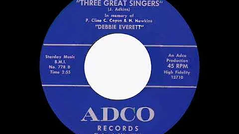 Debbie Everett - Three Great Singers - ADCO 778 B