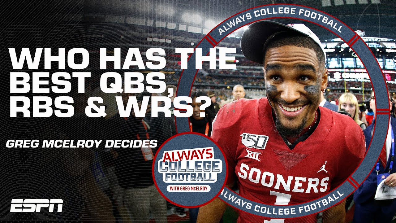 Is Oklahoma the home of QBs, Alabama the home of RBs & Ohio State 'WR U