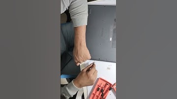 How to open laptop back cover