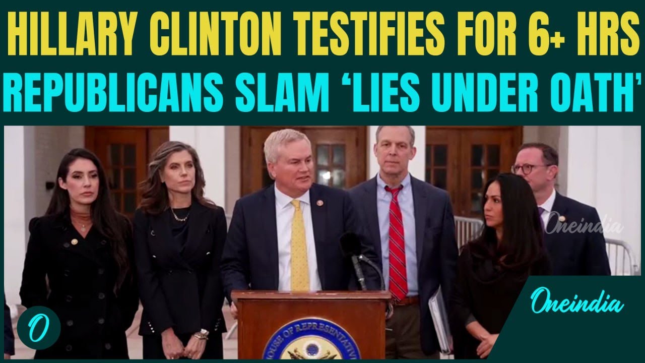 Epstein Scandal BREAKING: Hillary Clinton Vs Republicans ERUPT: 6-Hour Epstein Showdown Gets Heated