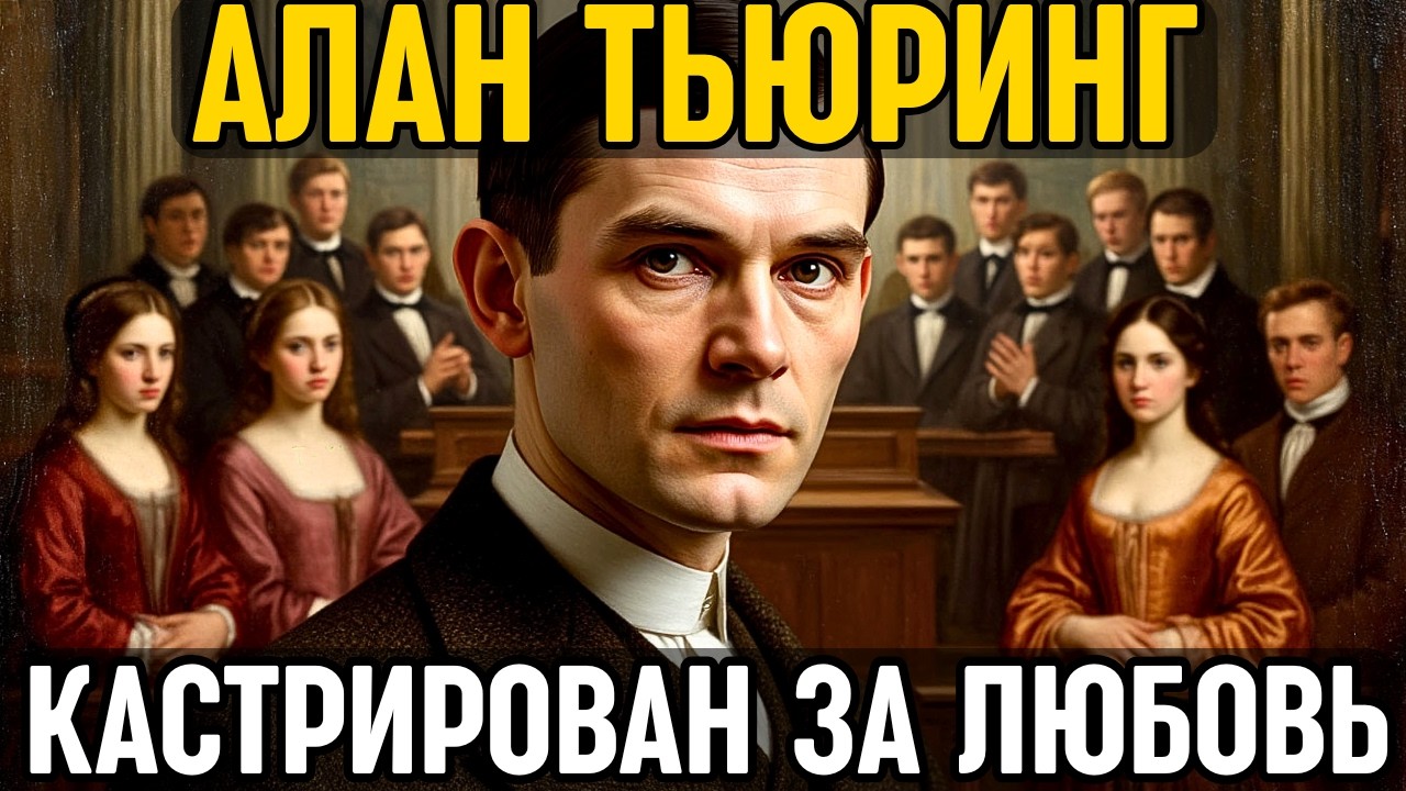 ТЬЮРИНГ: Как он ПОБЕДИЛ Гитлера, но был ХИМИЧЕСКИ КАСТРИРОВАН за любовь к мужчине!