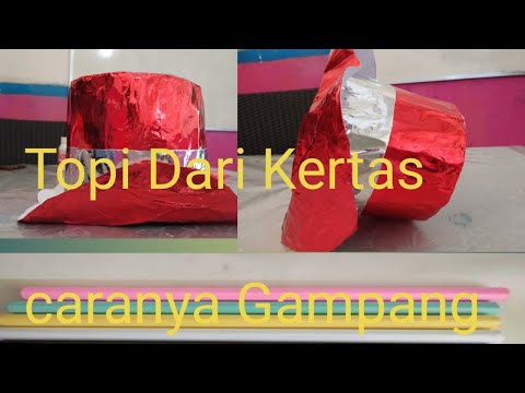 Video: Cara Membuat Topi Bowler