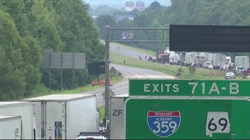 Deadly Crash on I-59 North
