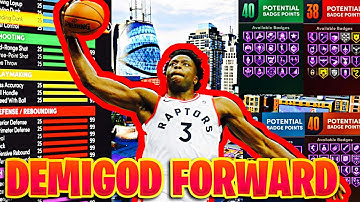 DEMIGOD SMALL FORWARD BUILD. Best Small Forward Build NBA 2k22 Next Gen.