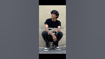 how similar are you to Taehyung#kpop #fypviralシ #boyband #bts #btsarmy #army #trending #taehyung