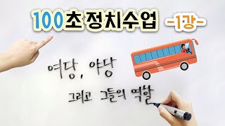 [100초정치수업] 1강: 여당과 야당