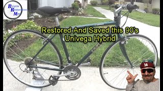 Restoring a 90's Univega Hybrid Bike