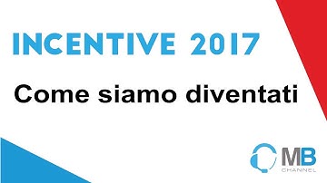 MBC INCENTIVE 2017 - Come siamo diventati