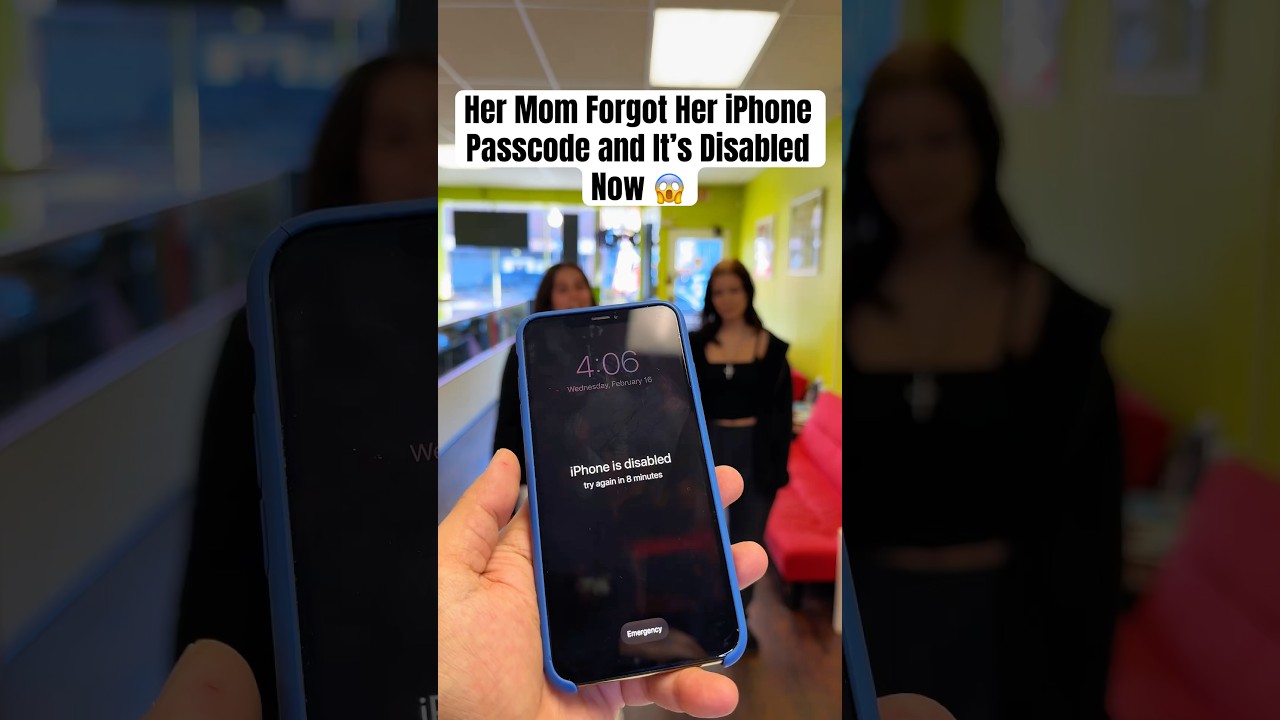 ✨Here's How You FIX it If You FORGOT Your PASSCODE ✨ #shorts