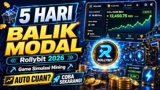 5 Hari Balik Modal!! Cepetan Main Rollybit Game Android Penghasil Uang Terbaru 2026