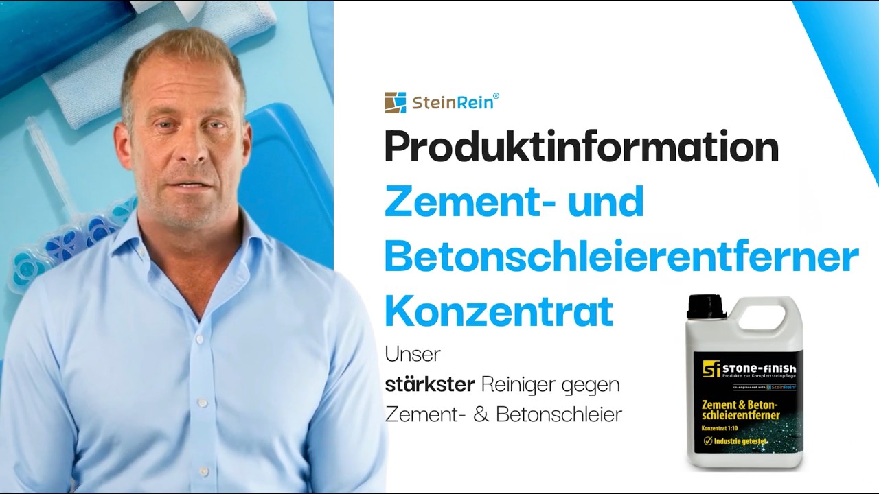 Vorschaubild des Videos: 6 Fragen, die Sie zum Zement und Betonschleierentferner haben und die Antworten!  Produktschnellinfo