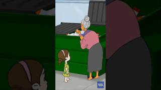 She did something after seeing an old lady look for food in the dumpster #short She did something after seeing an old lady look for food in the dumpster #short