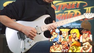 Street Fighter 2  on Guitar 🎸 | ALL Characters Medley | Funtwo