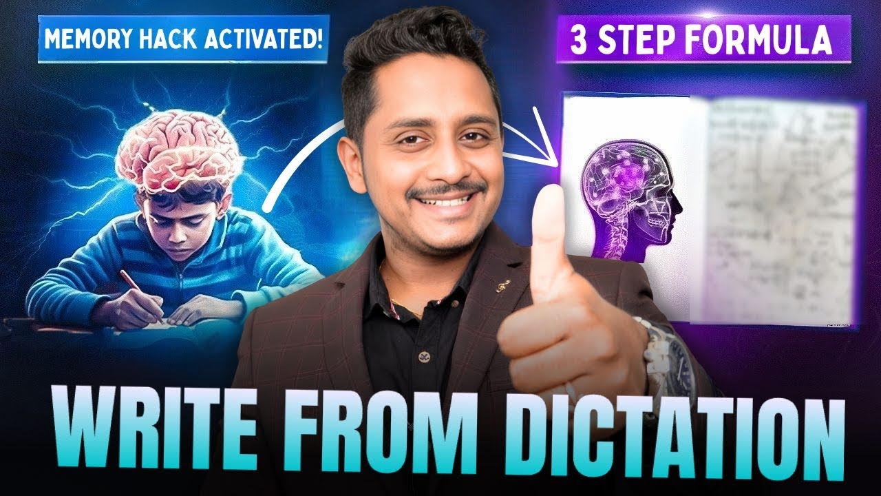 Write from Dictation Like a Pro! 3-Step Memory Formula Revealed