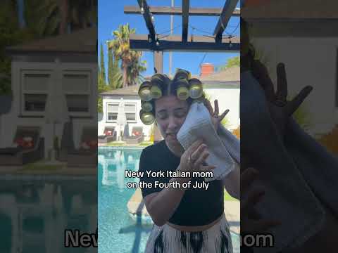 New York Italian mom on the Fourth of July