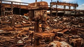 Abandoned Old Rusty Worn-Out Drill Press Restoration to Like-New Condition @asmrrestoration86