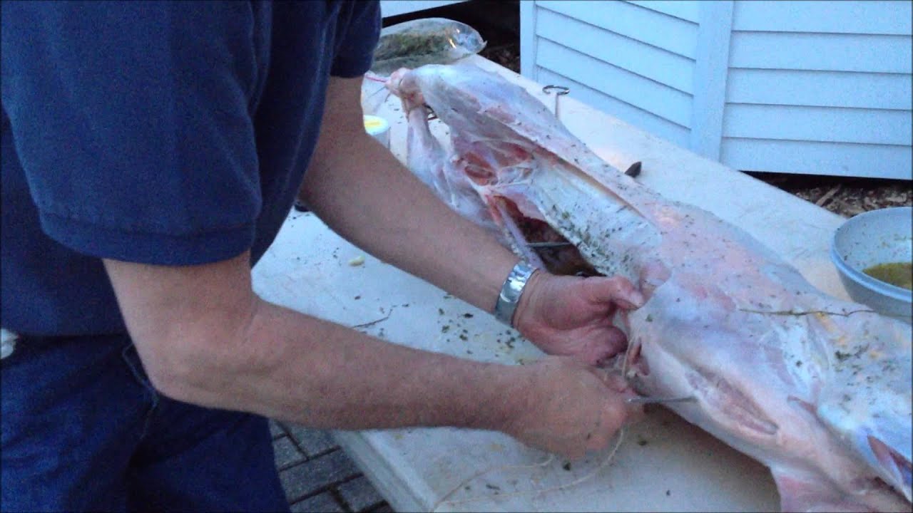 Cooking A Lamb For Greek Easter 2013 - Part 1