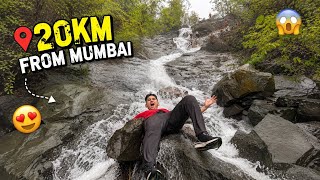 Hidden Waterfall Just 20KM From Mumbai! 😍🌊 | 30 Days to Change My Life | Day 27 | Pramod Rawat