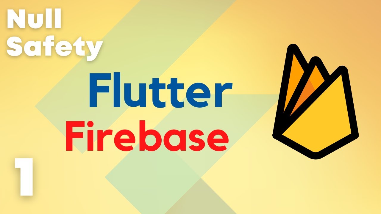 Integrate Flutter With Firebase - Part 1 - YouTube